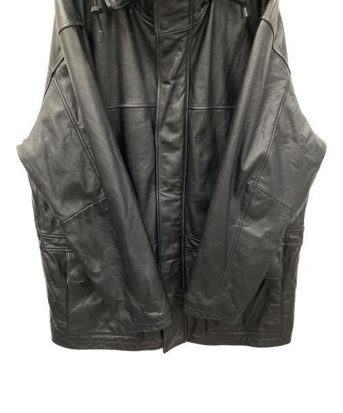 COLEBROOK（コールブルック）COLEBROOK (コールブルック) レザージャケット ブラック サイズ:Lの古着・服飾アイテム