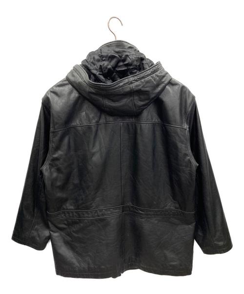COLEBROOK（コールブルック）COLEBROOK (コールブルック) レザージャケット ブラック サイズ:Lの古着・服飾アイテム