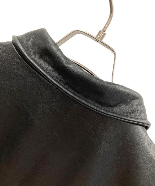 COLEBROOK（コールブルック）COLEBROOK (コールブルック) レザージャケット ブラック サイズ:Lの古着・服飾アイテム
