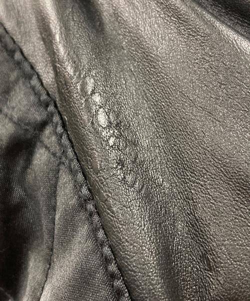 COLEBROOK（コールブルック）COLEBROOK (コールブルック) レザージャケット ブラック サイズ:Lの古着・服飾アイテム
