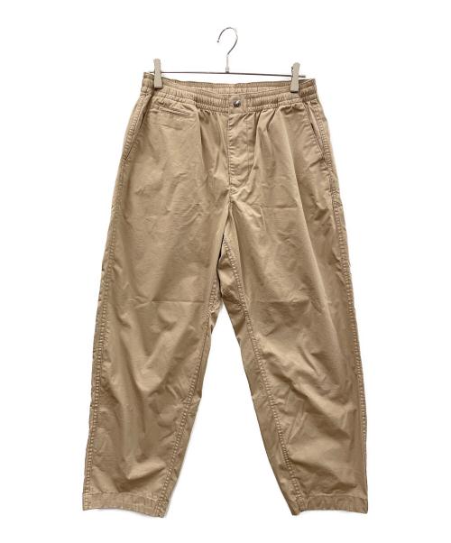 THE NORTHFACE PURPLELABEL（ザ・ノースフェイス パープルレーベル）THE NORTHFACE PURPLELABEL (ザ・ノースフェイス パープルレーベル) シャーリングパンツ Ripstop Shirred Waist Pants（リップストップ シャード ウエスト パンツ） ベージュ サイズ:32の古着・服飾アイテム