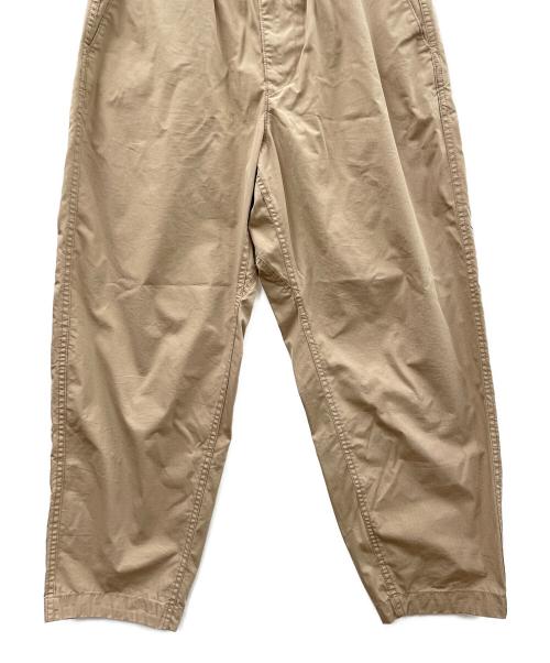 THE NORTHFACE PURPLELABEL（ザ・ノースフェイス パープルレーベル）THE NORTHFACE PURPLELABEL (ザ・ノースフェイス パープルレーベル) シャーリングパンツ Ripstop Shirred Waist Pants（リップストップ シャード ウエスト パンツ） ベージュ サイズ:32の古着・服飾アイテム