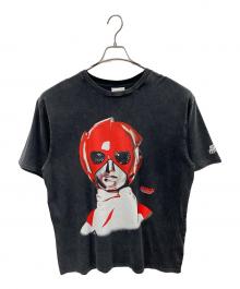 HOMEGAME×スーパー戦隊（ホームゲーム×スーパーセンタイ）の古着「キャラクターTシャツ 1979 バトルジャパン TEE」｜ブラック