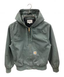CarHartt（カーハート）の古着「フーデッドジャケット アクティブジャケット」｜オリーブ