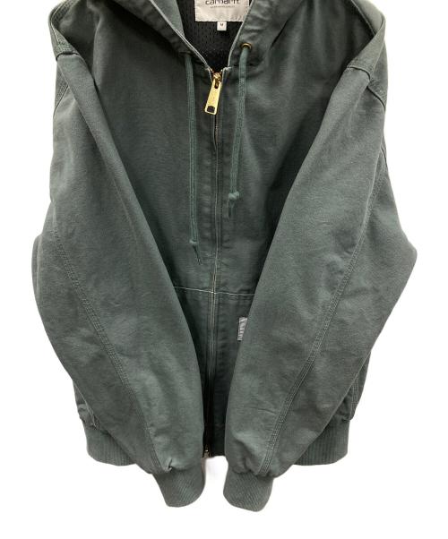 CarHartt（カーハート）CarHartt (カーハート) フーデッドジャケット アクティブジャケット オリーブ サイズ:Mの古着・服飾アイテム