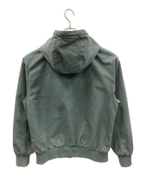 CarHartt（カーハート）CarHartt (カーハート) フーデッドジャケット アクティブジャケット オリーブ サイズ:Mの古着・服飾アイテム