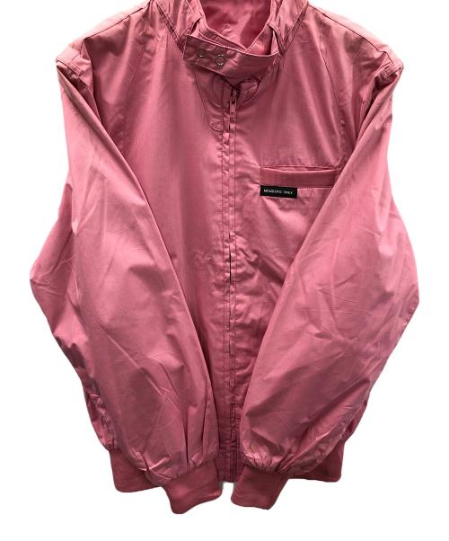 MEMBERS ONLY（メンバーズオンリー）MEMBERS ONLY (メンバーズオンリー) ナイロンジャケット ピンク サイズ:Sの古着・服飾アイテム