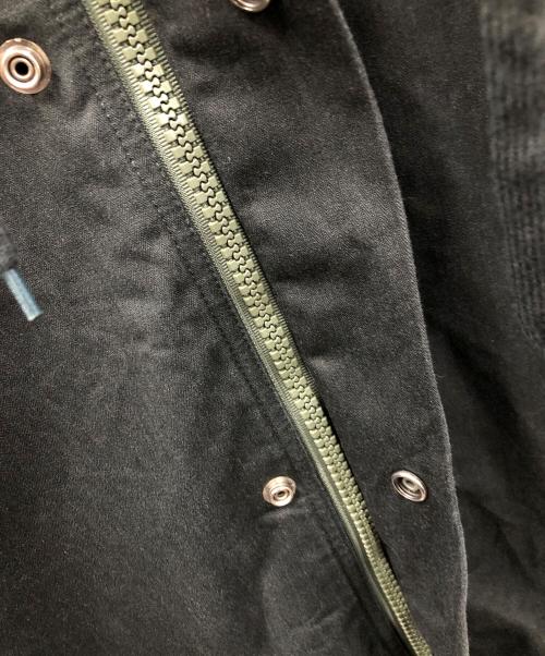 BIDERMANN（ビダーマン）BIDERMANN (ビダーマン) ミリタリーコート ブラック サイズ:実寸サイズにてご確認ください。の古着・服飾アイテム