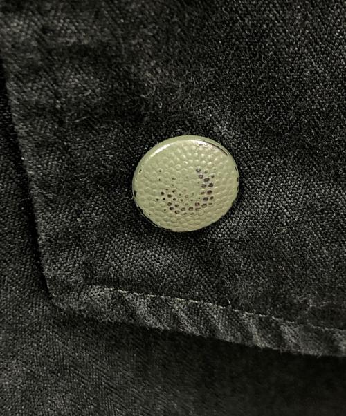 BIDERMANN（ビダーマン）BIDERMANN (ビダーマン) ミリタリーコート ブラック サイズ:実寸サイズにてご確認ください。の古着・服飾アイテム
