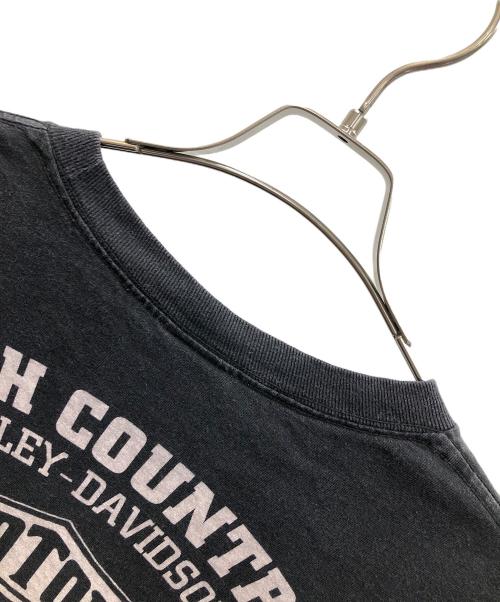 HARLEY-DAVIDSON（ハーレーダビッドソン）HARLEY-DAVIDSON (ハーレーダビッドソン) ロングスリーブカットソー ブラック サイズ:X-LARGEの古着・服飾アイテム