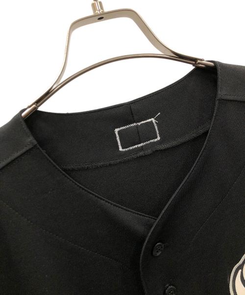 Majestic（マジェスティック）Majestic (マジェスティック) ベースボールシャツ ホワイトソックス ブラック サイズ:40の古着・服飾アイテム