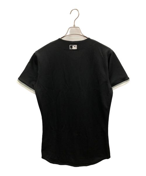 Majestic（マジェスティック）Majestic (マジェスティック) ベースボールシャツ ホワイトソックス ブラック サイズ:40の古着・服飾アイテム
