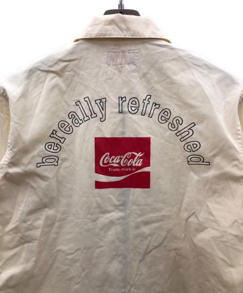 Coca Cola（コカコーラ）Coca Cola (コカコーラ) ジャケット クリーム サイズ:Mの古着・服飾アイテム