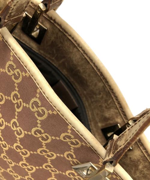 GUCCI（グッチ）GUCCI (グッチ) ハンドバッグ GGキャンバス サイズ:実寸サイズにてご確認ください。の古着・服飾アイテム