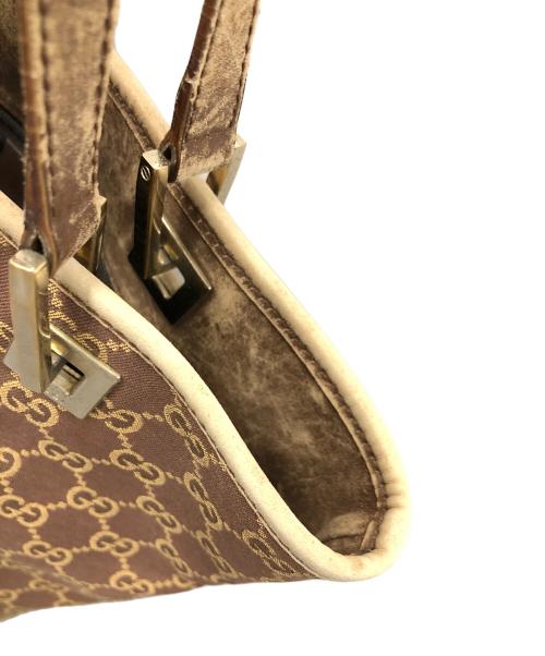 GUCCI（グッチ）GUCCI (グッチ) ハンドバッグ GGキャンバス サイズ:実寸サイズにてご確認ください。の古着・服飾アイテム