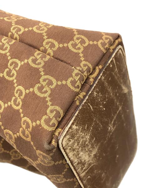 GUCCI（グッチ）GUCCI (グッチ) ハンドバッグ GGキャンバス サイズ:実寸サイズにてご確認ください。の古着・服飾アイテム