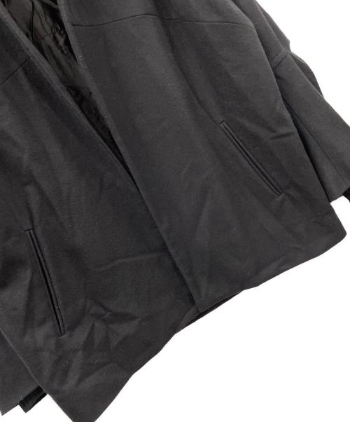 ANN DEMEULEMEESTER（アンドゥムルメステール）ANN DEMEULEMEESTER (アンドゥムルメステール) ウールジャケット ブラック サイズ:36の古着・服飾アイテム