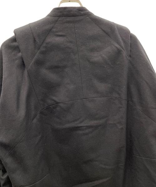 ANN DEMEULEMEESTER（アンドゥムルメステール）ANN DEMEULEMEESTER (アンドゥムルメステール) ウールジャケット ブラック サイズ:36の古着・服飾アイテム