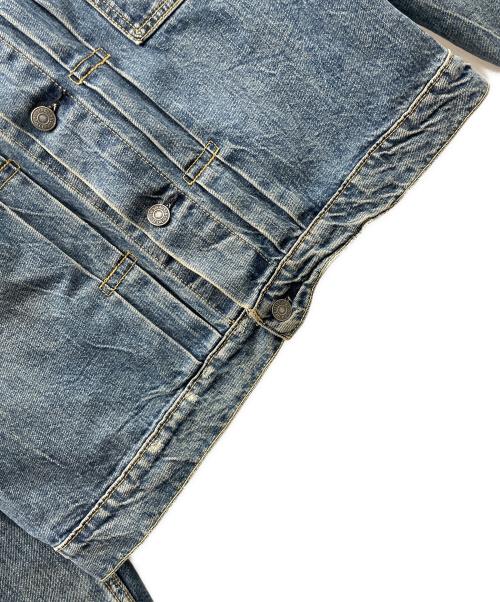 LEVI'S（リーバイス）LEVI'S (リーバイス) デニムジャケット 1stTYPE DESIGN TRUCKER JACKET（ファーストタイプ デザイン トラッカージャケット） ブルー サイズ:Mの古着・服飾アイテム