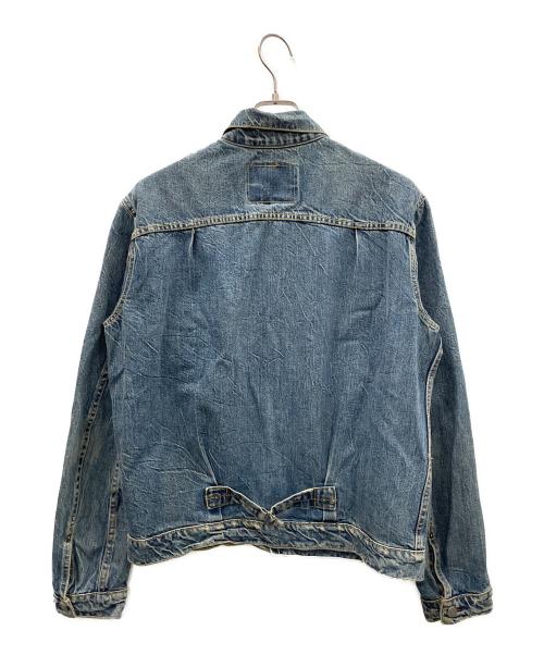 LEVI'S（リーバイス）LEVI'S (リーバイス) デニムジャケット 1stTYPE DESIGN TRUCKER JACKET（ファーストタイプ デザイン トラッカージャケット） ブルー サイズ:Mの古着・服飾アイテム