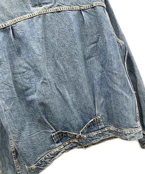LEVI'S（リーバイス）LEVI'S (リーバイス) デニムジャケット 1stTYPE DESIGN TRUCKER JACKET（ファーストタイプ デザイン トラッカージャケット） ブルー サイズ:Mの古着・服飾アイテム