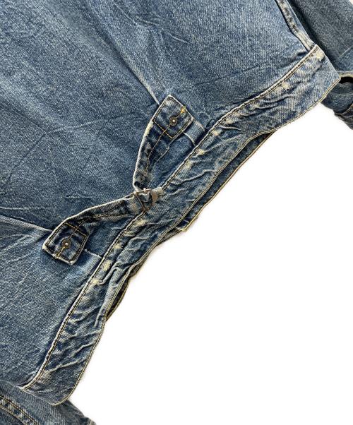 LEVI'S（リーバイス）LEVI'S (リーバイス) デニムジャケット 1stTYPE DESIGN TRUCKER JACKET（ファーストタイプ デザイン トラッカージャケット） ブルー サイズ:Mの古着・服飾アイテム