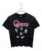 HOLOUBEKホロウベック）の古着「バンドTシャツ Queen（クイーン）」｜ブラック