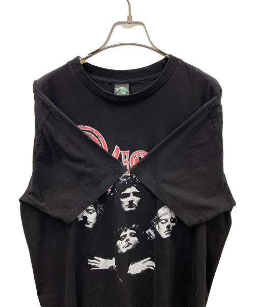 HOLOUBEK（ホロウベック）HOLOUBEK (ホロウベック) バンドTシャツ Queen（クイーン） ブラック サイズ:XLの古着・服飾アイテム