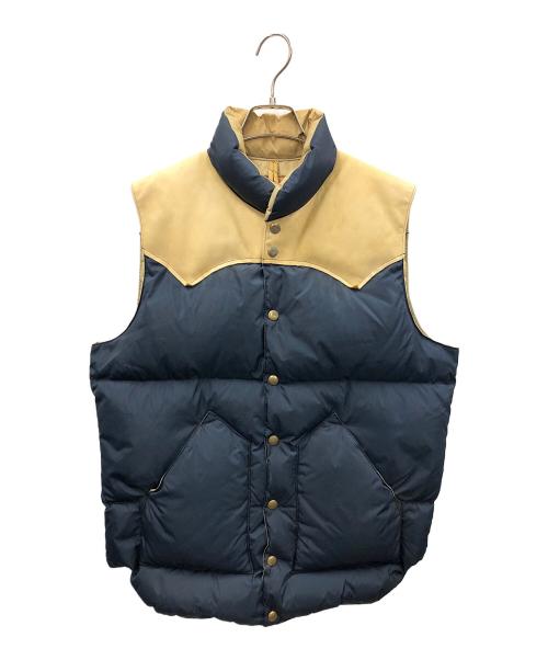 RockyMountainFeatherBed（ロッキーマウンテンフェザーベッド）RockyMountainFeatherBed (ロッキーマウンテンフェザーベッド) 中綿ベスト ネイビー サイズ:42の古着・服飾アイテム