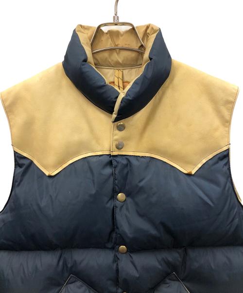 RockyMountainFeatherBed（ロッキーマウンテンフェザーベッド）RockyMountainFeatherBed (ロッキーマウンテンフェザーベッド) 中綿ベスト ネイビー サイズ:42の古着・服飾アイテム
