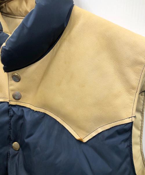 RockyMountainFeatherBed（ロッキーマウンテンフェザーベッド）RockyMountainFeatherBed (ロッキーマウンテンフェザーベッド) 中綿ベスト ネイビー サイズ:42の古着・服飾アイテム