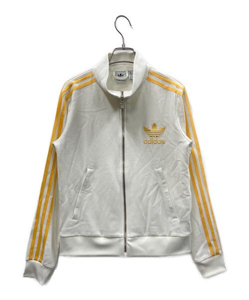 adidas（アディダス）adidas (アディダス) トラックジャケット プレミアム オリジナルス クレープ トラックトップ ホワイト サイズ:Mの古着・服飾アイテム