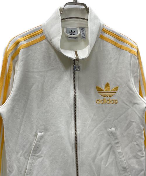 adidas（アディダス）adidas (アディダス) トラックジャケット プレミアム オリジナルス クレープ トラックトップ ホワイト サイズ:Mの古着・服飾アイテム