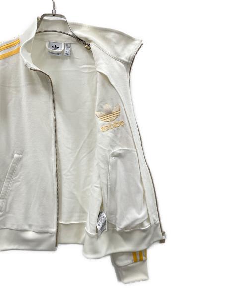 adidas（アディダス）adidas (アディダス) トラックジャケット プレミアム オリジナルス クレープ トラックトップ ホワイト サイズ:Mの古着・服飾アイテム