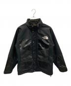 eYe COMME des GARCONS JUNYAWATANABE MAN×THE NORTH FACEアイ コム デ ギャルソン ジュンヤ ワタナベ マン×ザ ノース フェイス）の古着「中綿ジャケット コーデュラツイル カスタマイズジャケット」｜ブラック×オレンジ