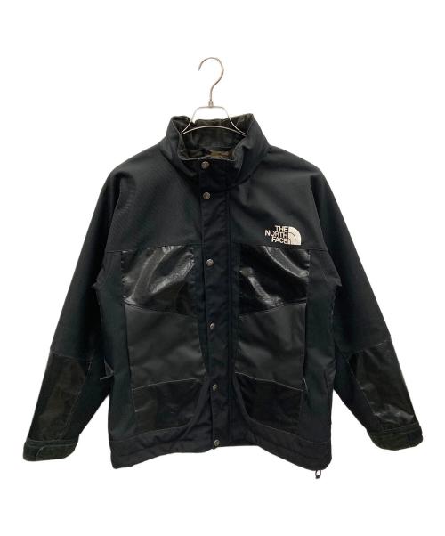 eYe COMME des GARCONS JUNYAWATANABE MAN（アイ コム デ ギャルソン ジュンヤ ワタナベ マン）eYe COMME des GARCONS JUNYAWATANABE MAN THE NORTH FACE (ザ ノース フェイス) 中綿ジャケット コーデュラツイル カスタマイズジャケット ブラック×オレンジ サイズ:Mの古着・服飾アイテム