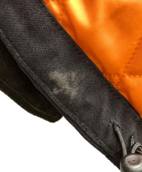 eYe COMME des GARCONS JUNYAWATANABE MAN（アイ コム デ ギャルソン ジュンヤ ワタナベ マン）eYe COMME des GARCONS JUNYAWATANABE MAN THE NORTH FACE (ザ ノース フェイス) 中綿ジャケット コーデュラツイル カスタマイズジャケット ブラック×オレンジ サイズ:Mの古着・服飾アイテム