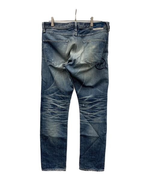 DENIM BY VANQUISH&FRAGMENT（デニムバイヴァンキッシュ&フラグメント）DENIM BY VANQUISH&FRAGMENT (デニムバイヴァンキッシュ&フラグメント) ダメージデニムパンツ インディゴ サイズ:32の古着・服飾アイテム