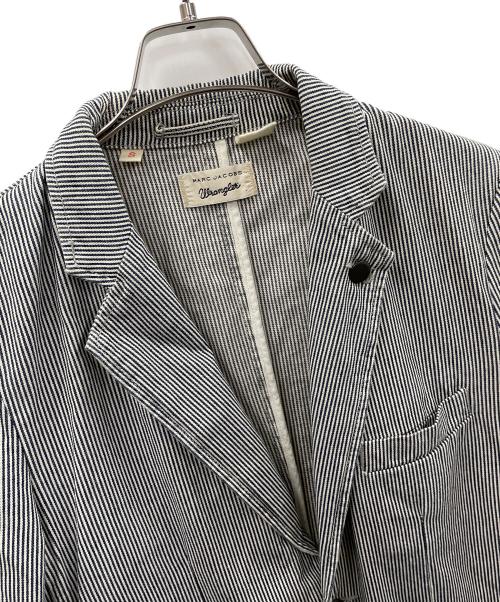 MARC JACOBS（マークジェイコブス）MARC JACOBS (マークジェイコブス) テーラードジャケット ホワイト×ネイビー サイズ:Sの古着・服飾アイテム