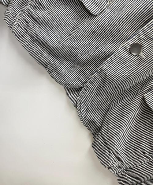 MARC JACOBS（マークジェイコブス）MARC JACOBS (マークジェイコブス) テーラードジャケット ホワイト×ネイビー サイズ:Sの古着・服飾アイテム