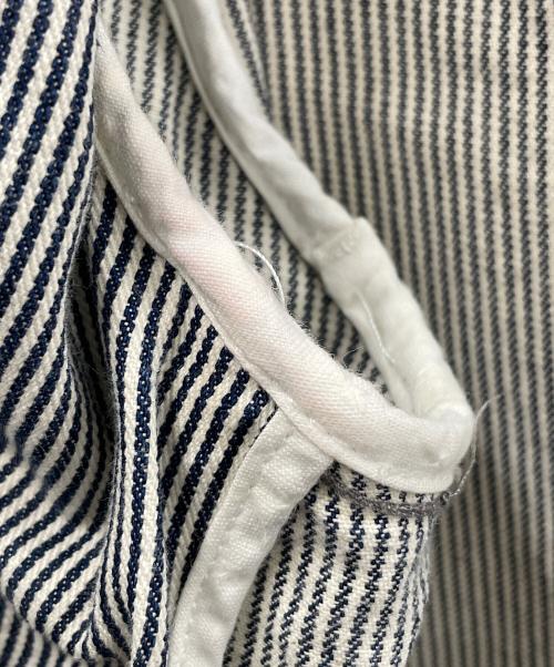 MARC JACOBS（マークジェイコブス）MARC JACOBS (マークジェイコブス) テーラードジャケット ホワイト×ネイビー サイズ:Sの古着・服飾アイテム