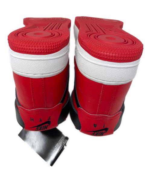 NIKE（ナイキ）NIKE (ナイキ) ハイカットスニーカー BY YOU AIR FORCE 1 HIGH（バイ ユー エア フォース 1 ハイ） レッド×ホワイト サイズ:28.5cm 未使用品の古着・服飾アイテム