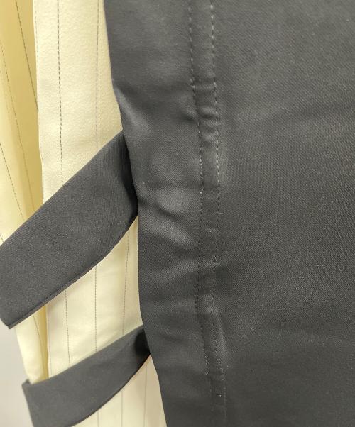LiNoH（リノー）LiNoH (リノー) カットソー ブラック×アイボリー サイズ:1 未使用品の古着・服飾アイテム