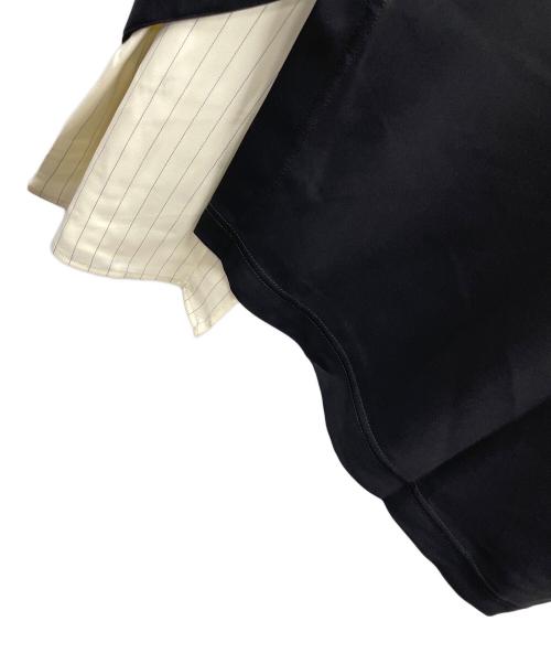 LiNoH（リノー）LiNoH (リノー) カットソー ブラック×アイボリー サイズ:1 未使用品の古着・服飾アイテム