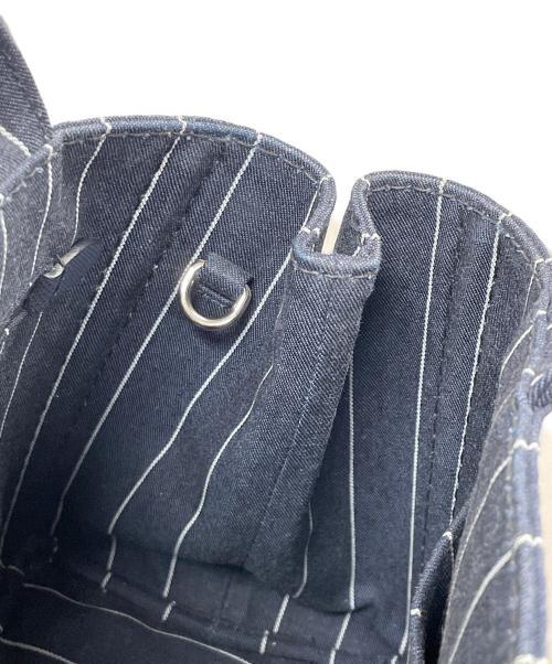 PRADA（プラダ）PRADA (プラダ) 2WAYバッグ トートバッグ DENIM RIGHE（デニム リッジ） サイズ:実寸サイズにてご確認ください。の古着・服飾アイテム