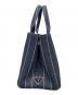 PRADA (プラダ) 2WAYバッグ トートバッグ DENIM RIGHE（デニム リッジ） サイズ:実寸サイズにてご確認ください。：80000円