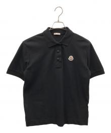 MONCLER（モンクレール）の古着「ポロシャツ」｜ブラック