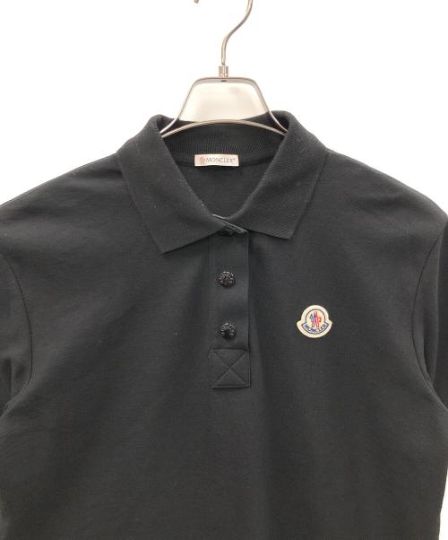MONCLER（モンクレール）MONCLER (モンクレール) ポロシャツ ブラック サイズ:XSの古着・服飾アイテム