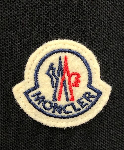 MONCLER（モンクレール）MONCLER (モンクレール) ポロシャツ ブラック サイズ:XSの古着・服飾アイテム
