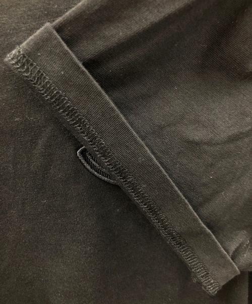 MONCLER（モンクレール）MONCLER (モンクレール) ロゴワッペン 半袖クルーネックTシャツ ブラック サイズ:Sの古着・服飾アイテム